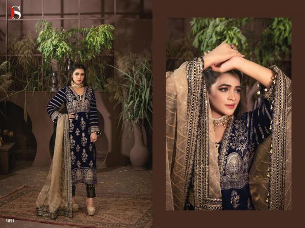 Deepsy Rangrasiya 22 Nx Velvet Designer Pakistani Salwar Suits